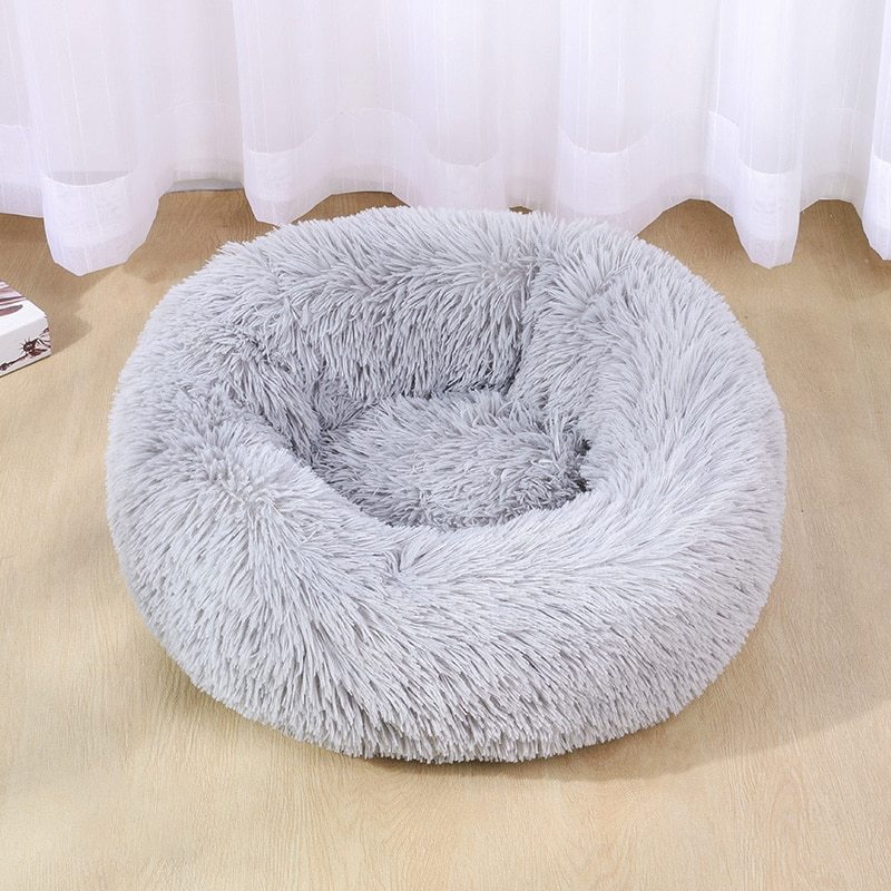Plush Dog Bed: Washable Velvet Pet Sofa