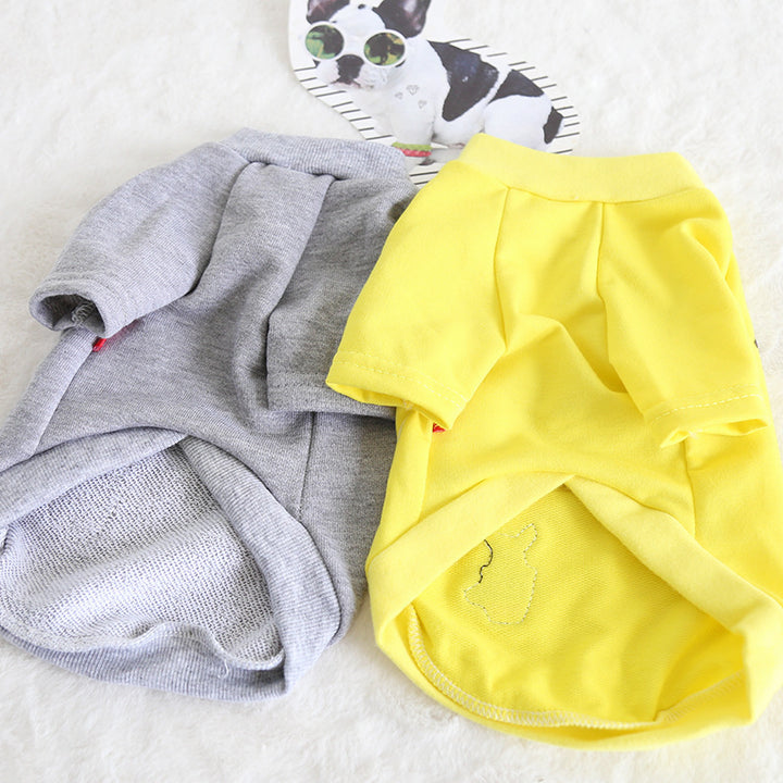 Hotdog Graphic Pet Hoodie – Fun, Playful, Delicious Style