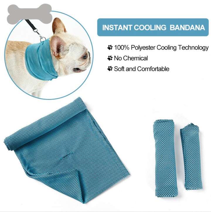 Cooling Pet Bandana – Stay Cool All Summer