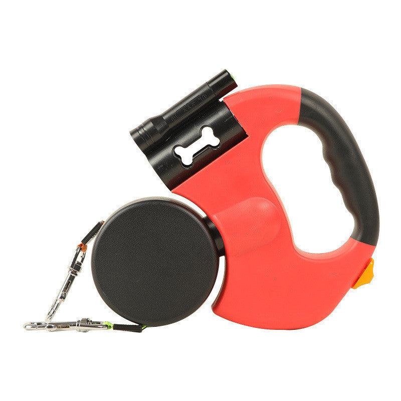 Retractable Dog Leash with Light