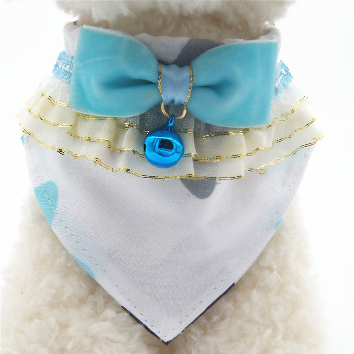 Pet Bow Tie Collar with Bell – Fun & Festive