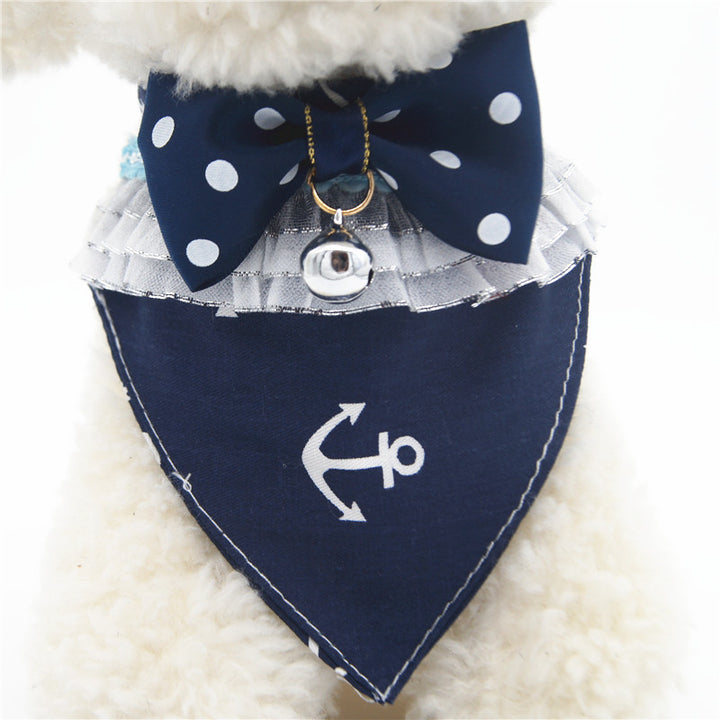 Pet Bow Tie Collar with Bell – Fun & Festive