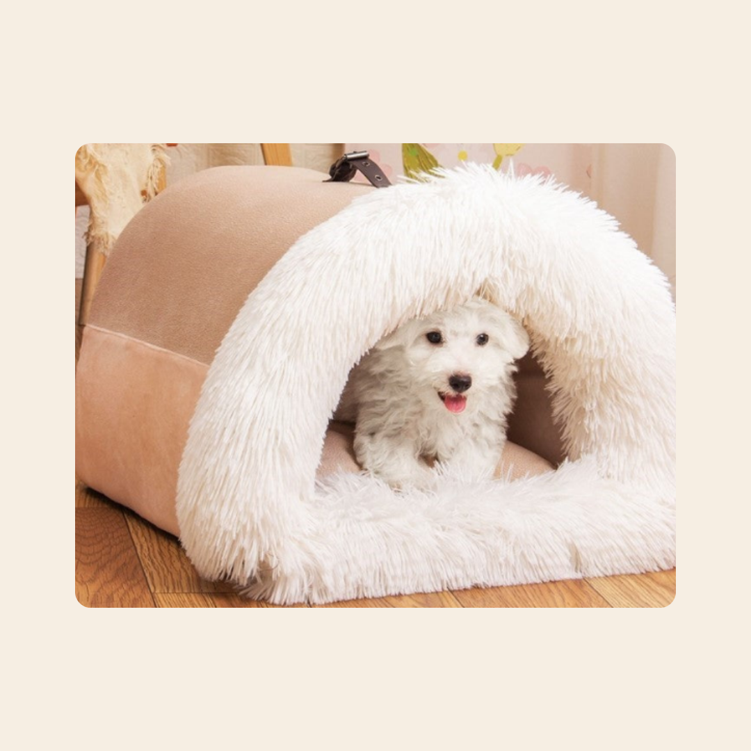 Portable Cozy Pet Nest – Moisture-Proof Fur Bed
