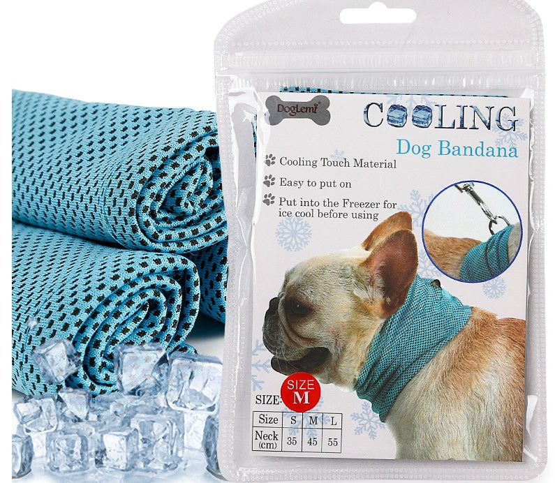 Cooling Pet Bandana – Stay Cool All Summer