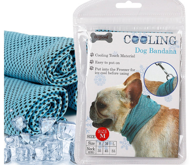Cooling Pet Bandana – Stay Cool All Summer