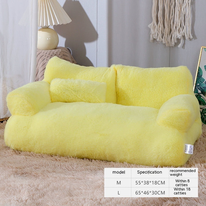 Luxury Pet Sofa Bed – Warm, Plush & Cozy