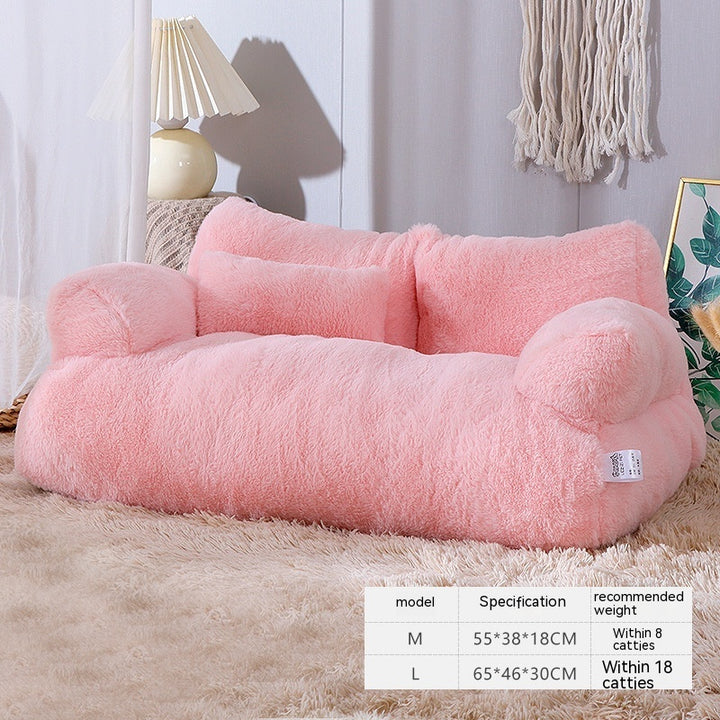 Luxury Pet Sofa Bed – Warm, Plush & Cozy