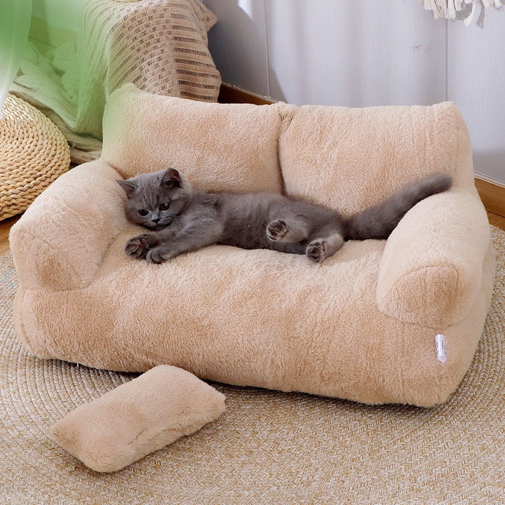 Luxury Pet Sofa Bed – Warm, Plush & Cozy