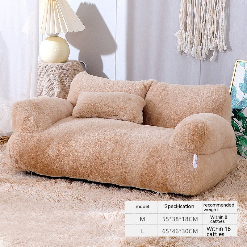 Luxury Pet Sofa Bed – Warm, Plush & Cozy