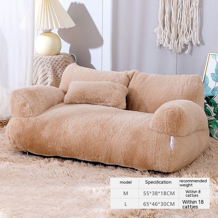 Luxury Pet Sofa Bed – Warm, Plush & Cozy