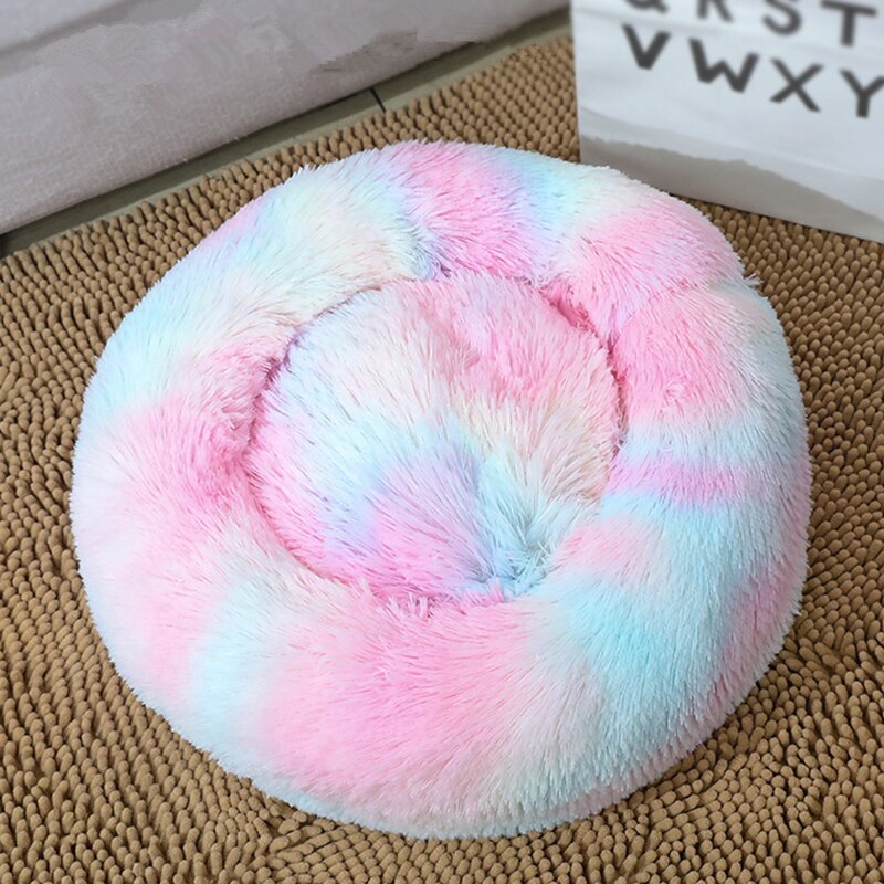 Plush Dog Bed: Washable Velvet Pet Sofa