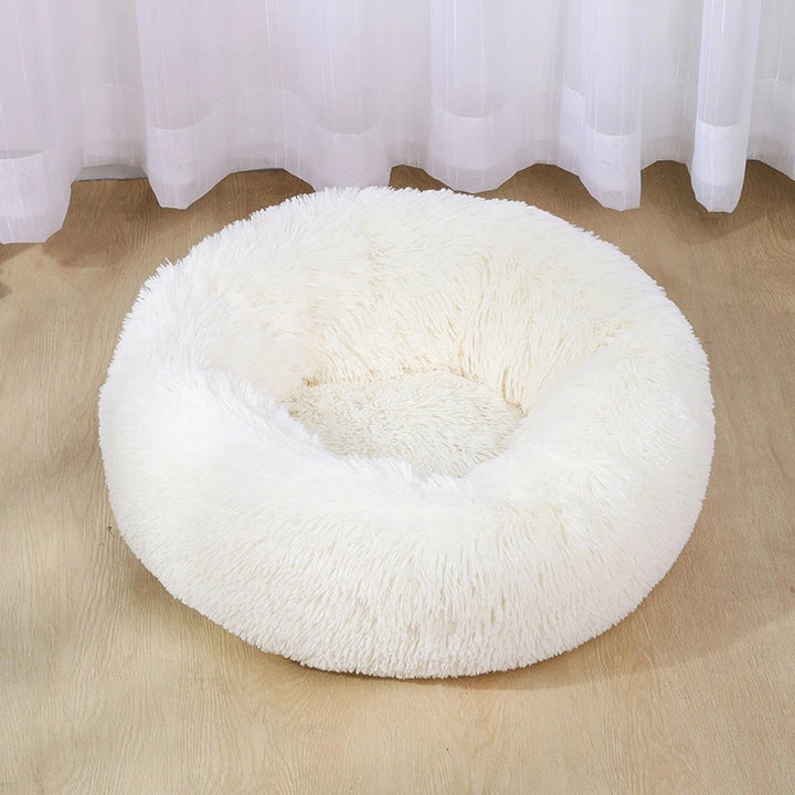 Plush Dog Bed: Washable Velvet Pet Sofa