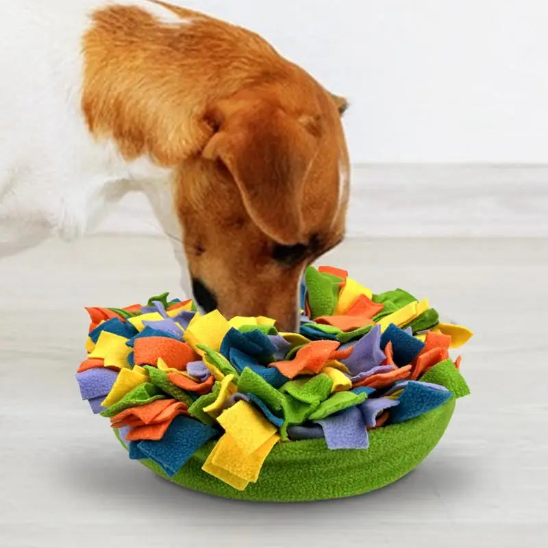 Snuffle Mat For Dogs Dog Enrichment Toy Indoor Foraging Mat Puzzle Dog Toy For Small And Medium Dogs Encourages Natural Foraging