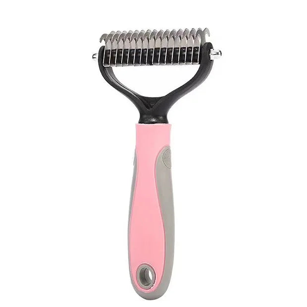 Professional Pet Deshedding Brush Dog Hair Remover Pet Hair Knot Cutter Puppy Cat Comb Brushes Dogs Grooming Shedding Supplies