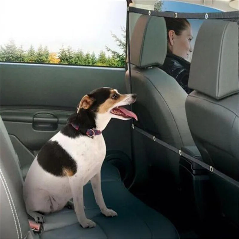 Car Pet Fence Dog Safety Isolation Net Children Travel Rail Barrier Mesh Portable Puppy Stockade Anti-collision Net Pet Supplies