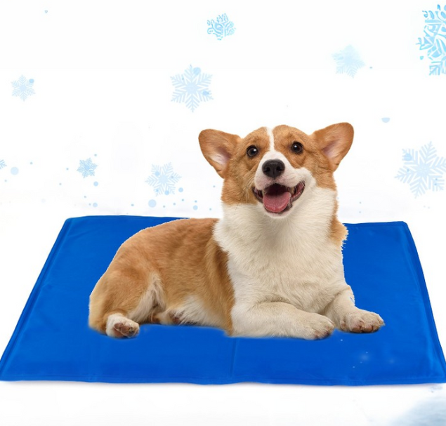 Pressure-Activated Dog Cooling Mat: No Water, Non-Toxic Comfort