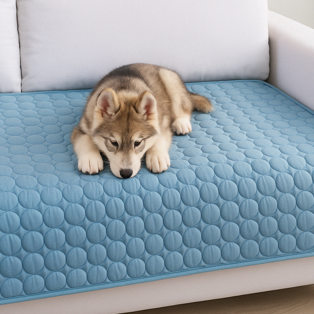Non-Toxic Cooling Mat for Dogs – Ice Silk Pad