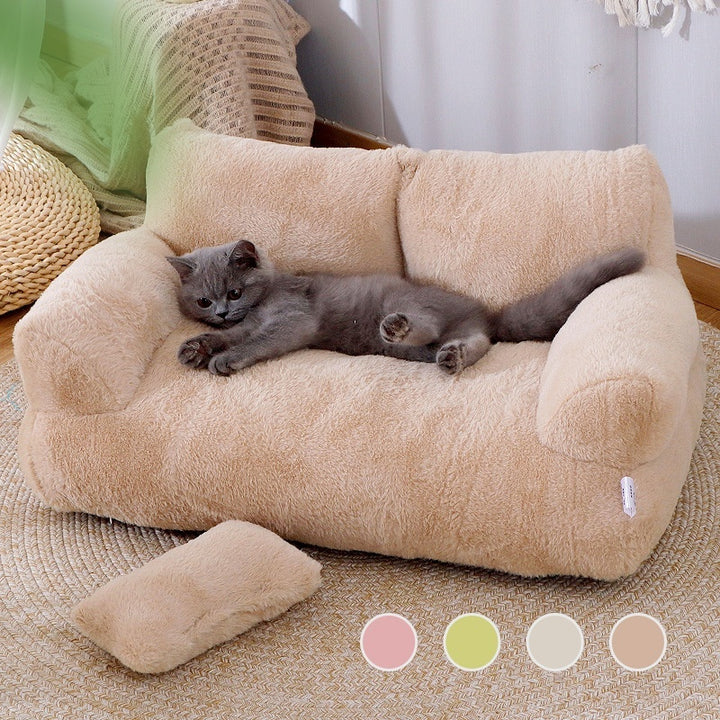Luxury Pet Sofa Bed – Warm, Plush & Cozy