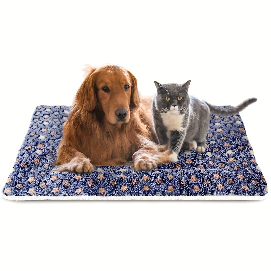 Ultra-Soft Reversible Pet Bed Mat – Washable Comfort