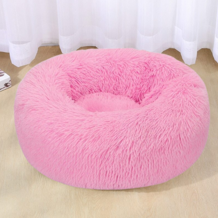 Plush Dog Bed: Washable Velvet Pet Sofa